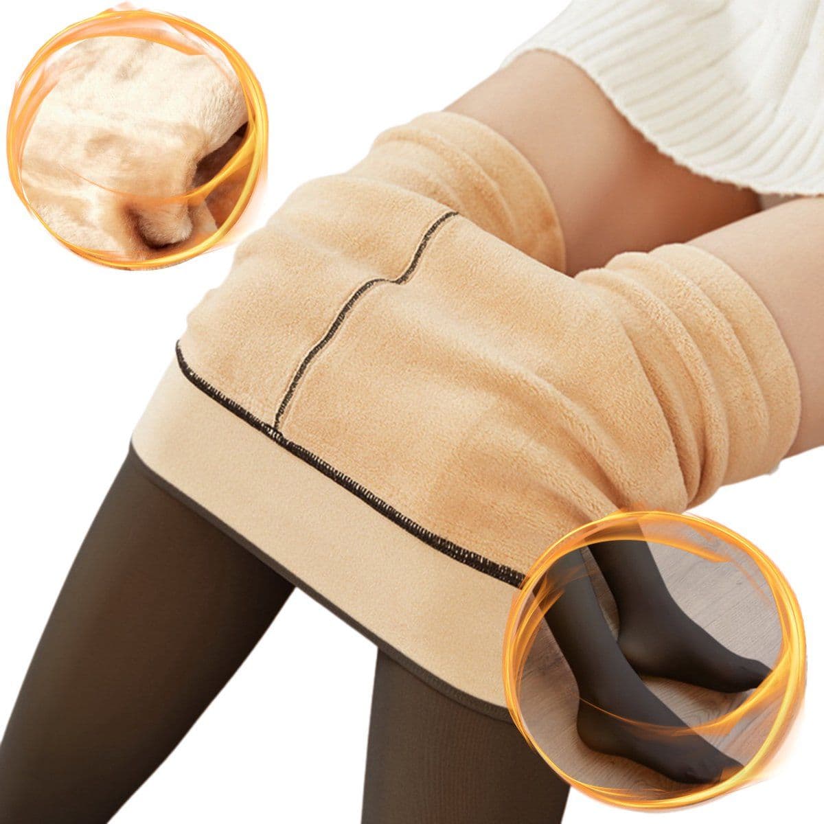 Panty efecto piel